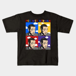 Pee-Wee Herman Vintage Style Kids T-Shirt